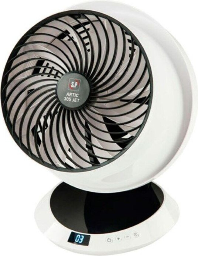 Bordvifte S&P ARTIC-305 JET 30W Svart