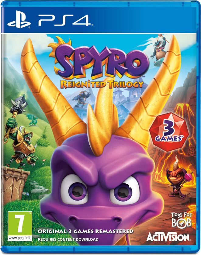 Spyro Reignited Trilogy - Sony PlayStation 4 - Platformer