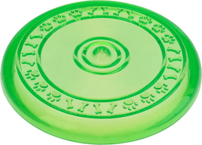 Hundefrisbee av TPR - 1 stk