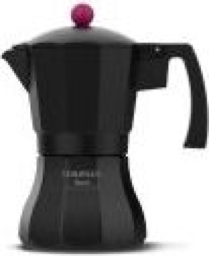 Italiensk kaffekanne Taurus KCP9009I 9T svart aluminium (9 kopper)