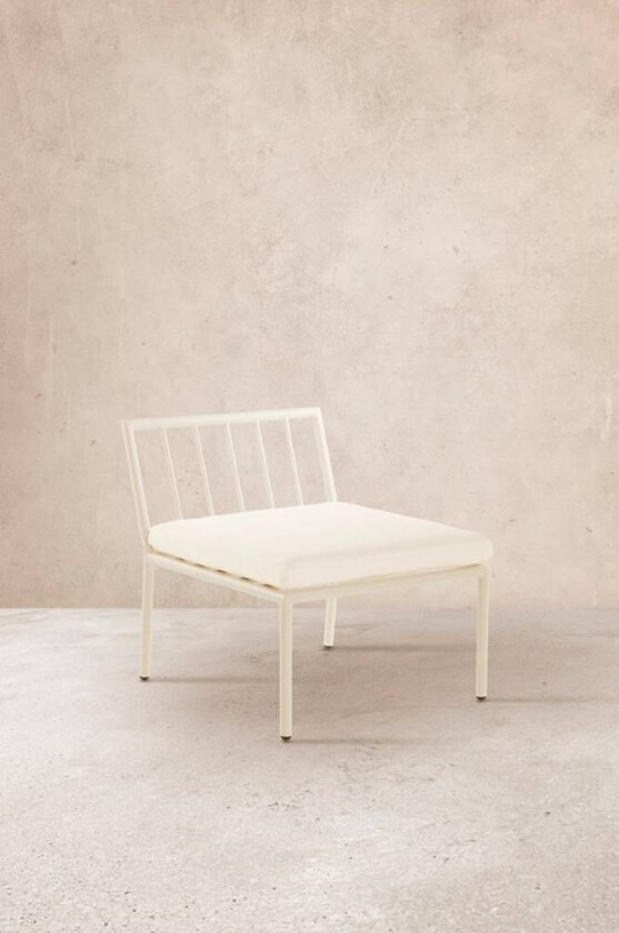 sofamodul Beige/hvit pute