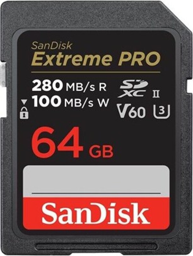 Extreme Pro - SD - 280MB/s - 64GB