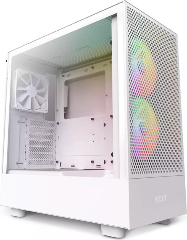 H5 Flow RGB - Matte White - Kabinett - Miditower - Hvit