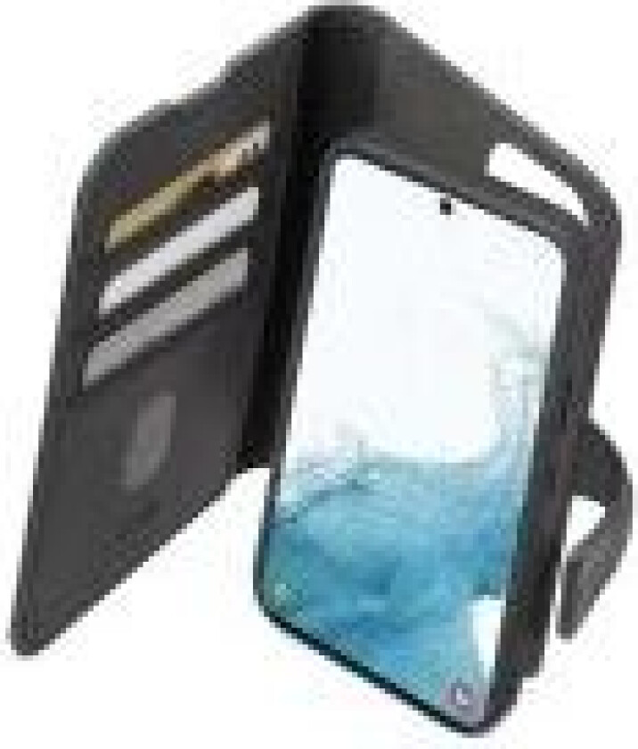 Samsung Galaxy S22 Duo Mag Wallet Deksel - Svart
