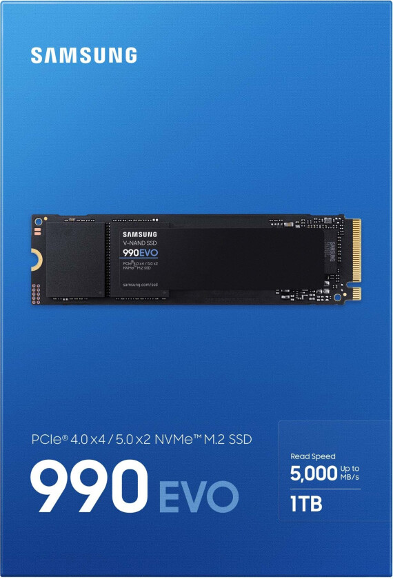 990 Evo Ssd 1000gb M.2 2280 Pci Express 4.0 X4 (nvme), Pci Express 5.0 (nvme)