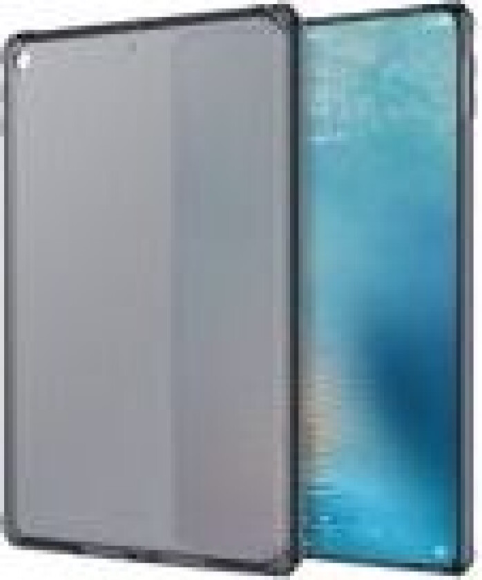 ITSKINS Spectrum Frost Antimicrobial - Baksidedeksel for nettbrett - termoplast-polyuretan (TPU) - transparent svart - 12.9 - for Apple 12.9-inch iPad Pro (3. generasjon)