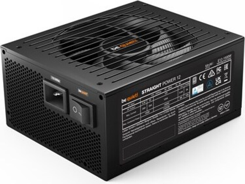 Straight Power 12 Platinum 1500W Strømforsyning (PSU) - 1500 Watt - 135 mm - 80 Plus Platinum sertifisert
