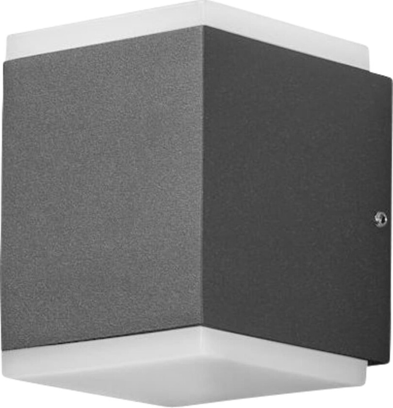 Monza Kube LED Vegglampe 2x6W Antracit - 7702995