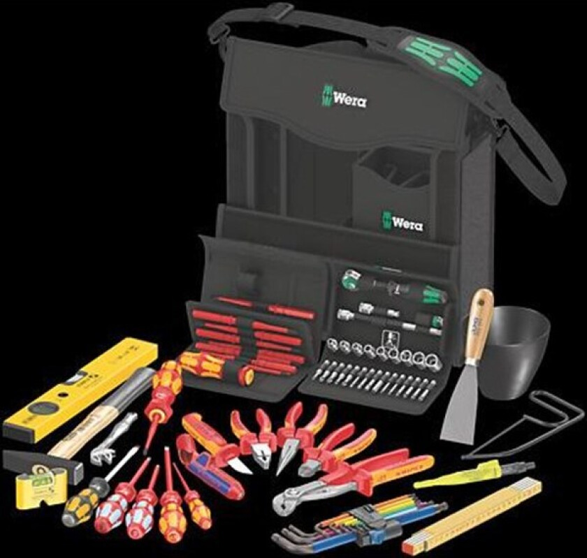 2go E 1 Tool set for electricians 73 pieces