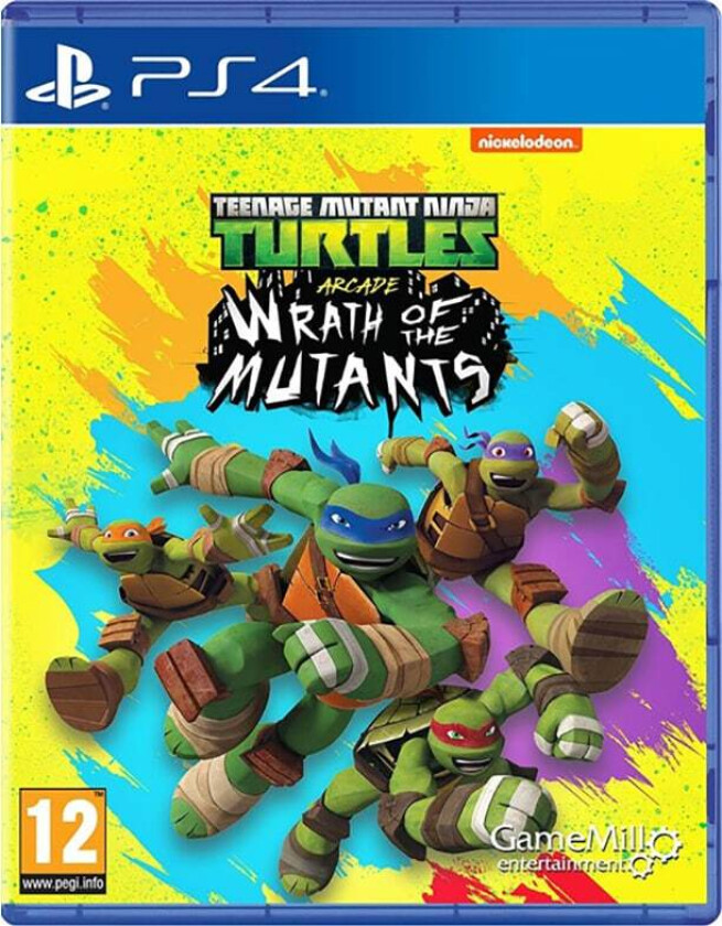Teenage Mutant Ninja Turtles Arcade: Wrath of the Mutants - Sony PlayStation 4 - Action