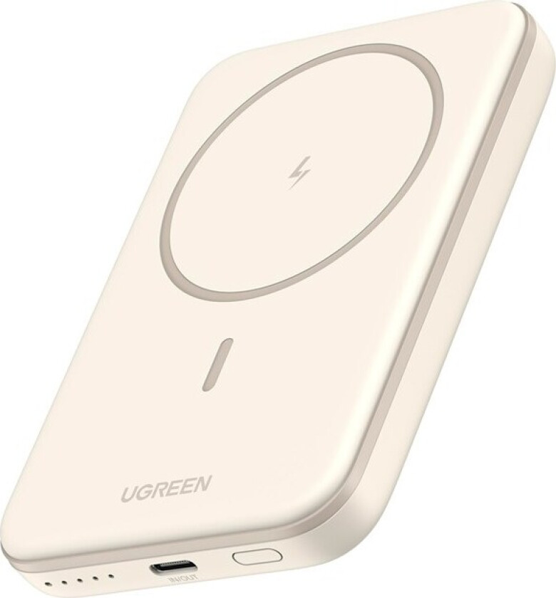 wireless Nødlader - Beige - 10000 mAh