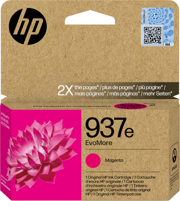 937e EvoMore - Magenta - original - blekkpatron - for Officejet Pro 9110b, 9120e, 9720E, 9730e