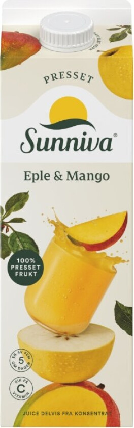 Mango/Eple Juice Premium 1l