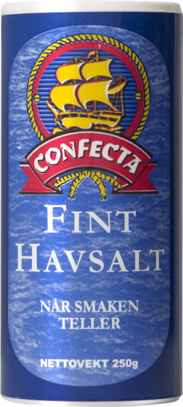 Havsalt Fint Borddryss 250g boks