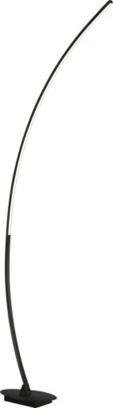 Solo gulvlampe, sort