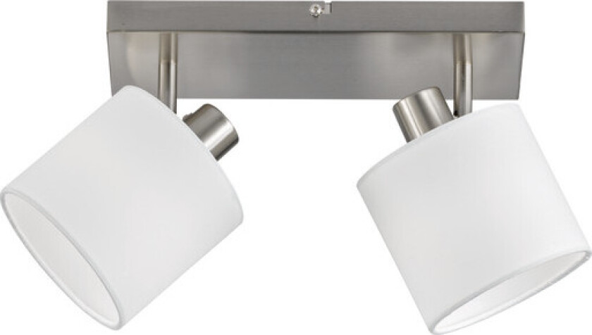 Tommy spotter i tak, 2 spotter, hvit