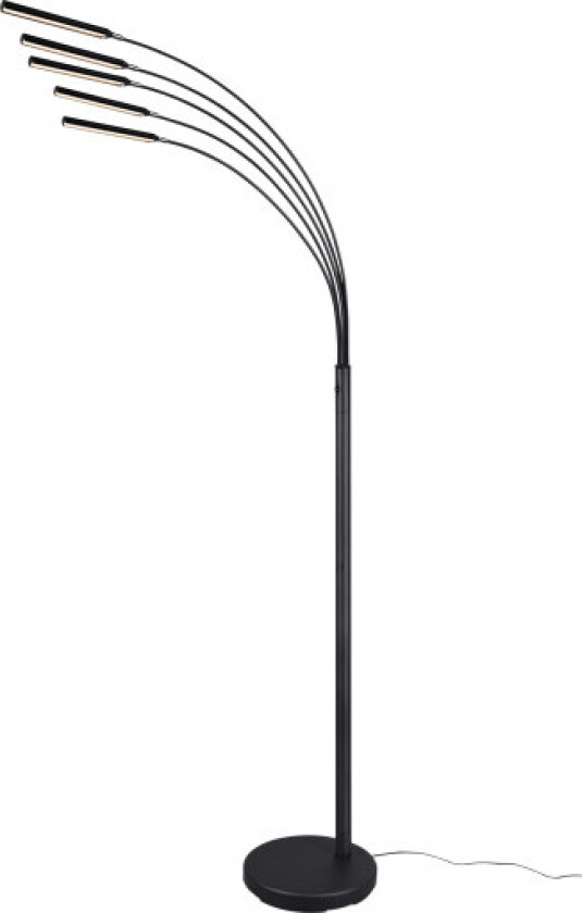 Reed gulvlampe, sort