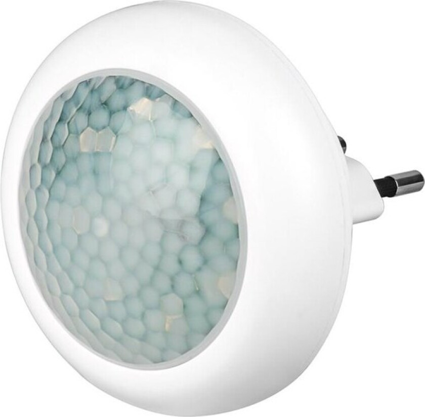 Compact LED night light with motion detector