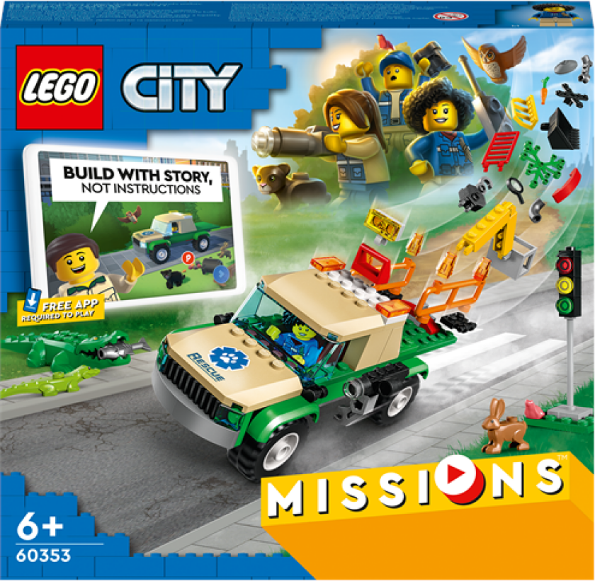 Lego Redning av ville dyr i naturen 60353