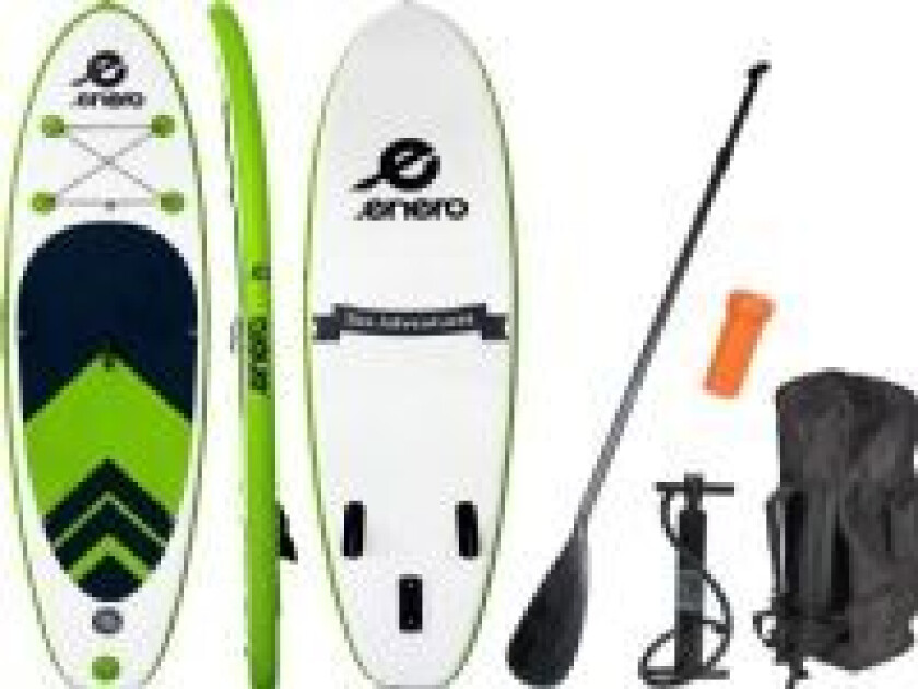 Enero oppblåsbart SUP-brett 85 kg 275 x 76 x 10 cm hvit 1019956