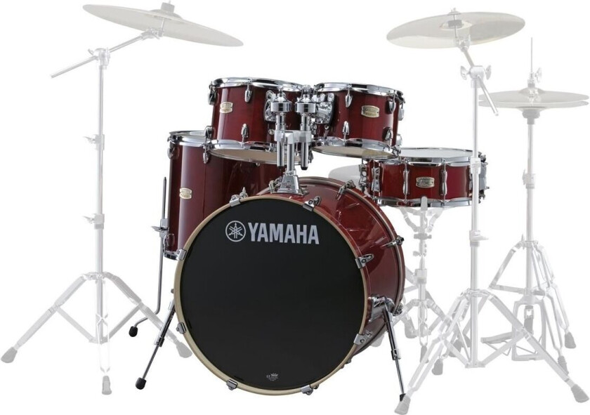 Bilde av Stage Custom Birch Sbp2f5 Cranberry Red - 5 Trommer (Shellpack)