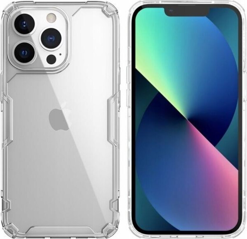 Case Nature TPU Pro for Apple iPhone 14 Pro (White)