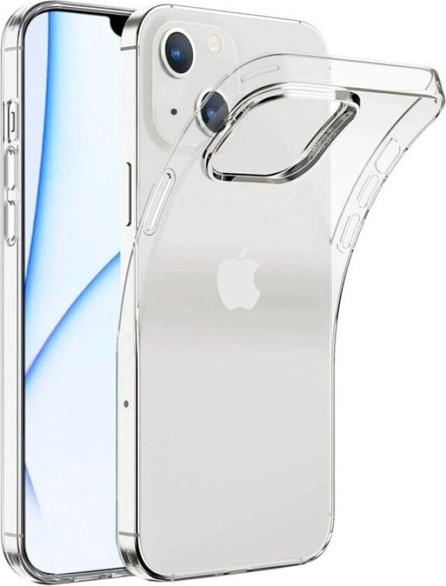 Silikondeksel gjenomsiktig iPhone 13