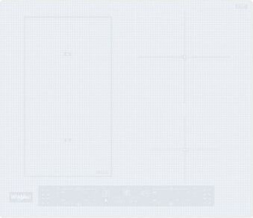 WL B4560 NE/W, Hvit, Innebygget, 59 cm, Sonebasert induksjon, 4 zone(s), 4 zone(s)