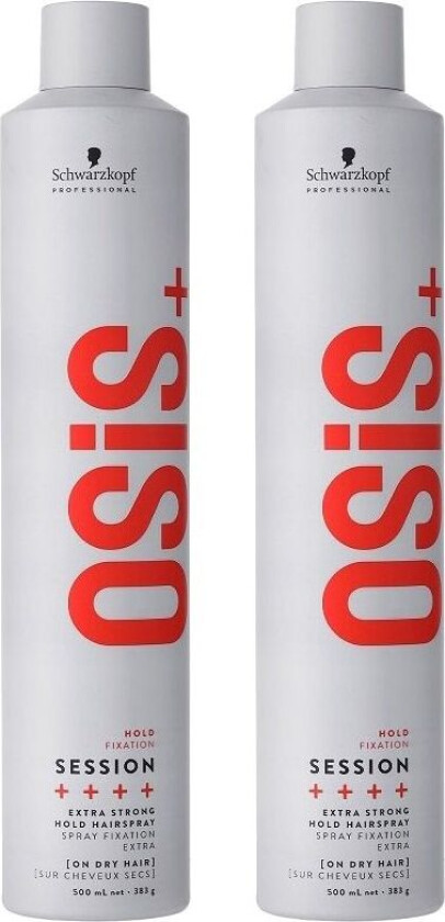 2-pack Schwarzkopf Osis Session 500ml