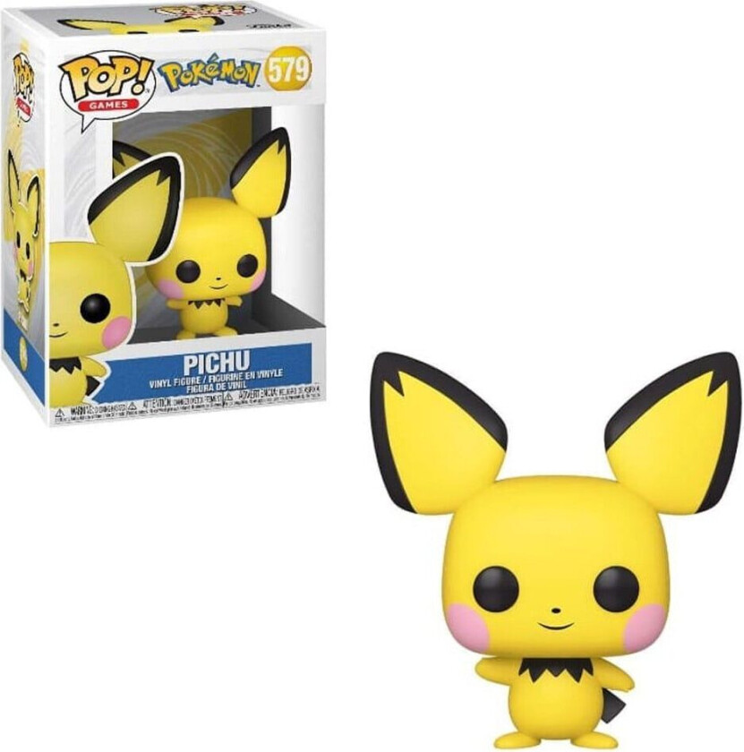 Funko Pop Games: Pokemon- pichu (emea)