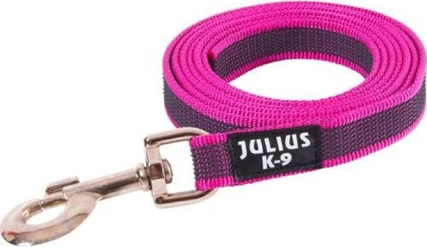 C&G - Super-grip leash rosa/grey 20mm/2.0m without handle