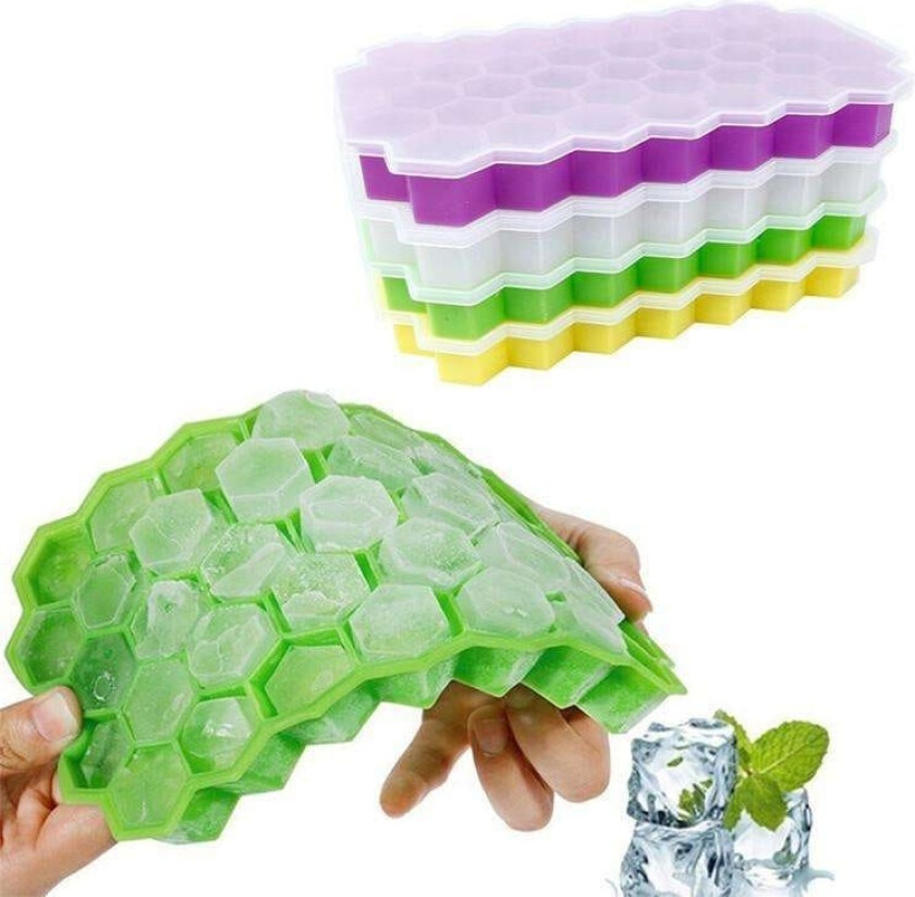 Isform Bakform för Isbitar - Hexagon - Iskubsform