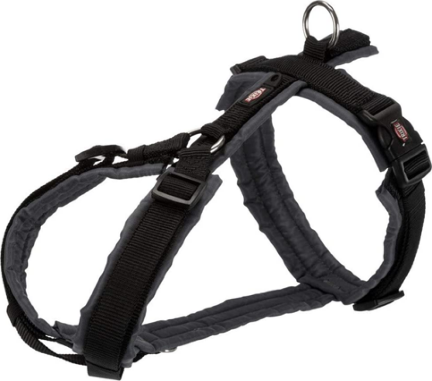 Premium Trekking Harness M: 53-64 cm/20 mm Black