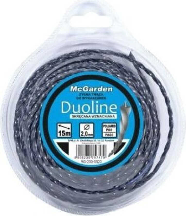 McGarden Twisted, forsterket buskrysslinje DUOLINE 3,0 mm 15 (MG-200-0530)