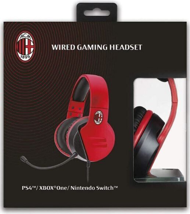 AC Milan Wired Gaming Headset (headset)