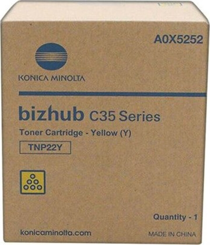 Toner Gul Tnp-22y 6k - Bizhub C35