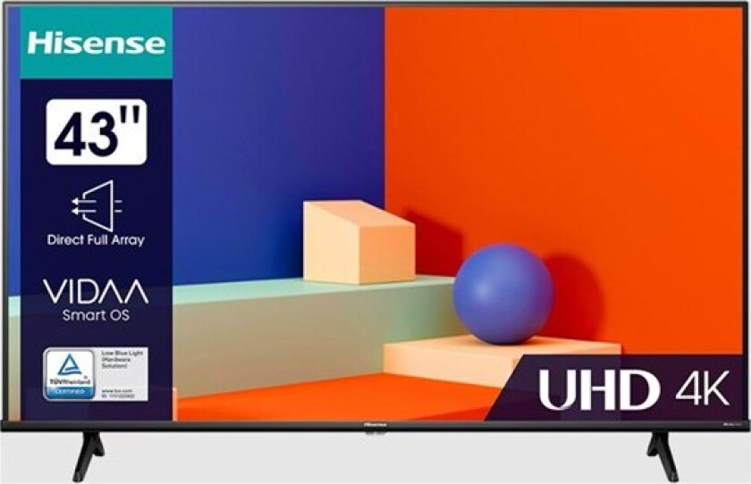 43" Flatskjerm-TV 43A6K TV LED 4K