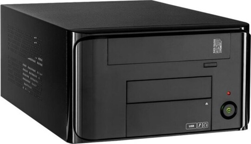 MI-008 ITX - Kabinett - Ultra small form factor - Svart