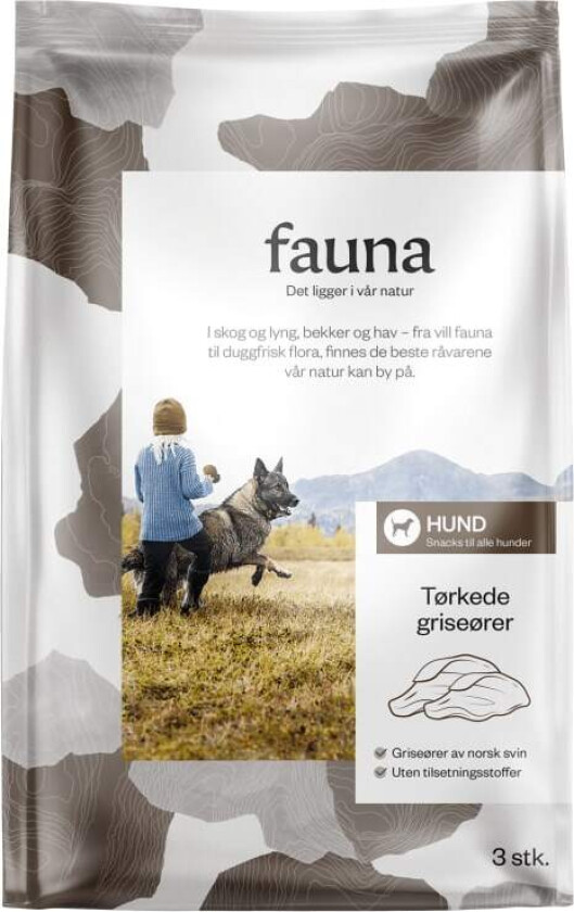 Fauna Griseører 3stk