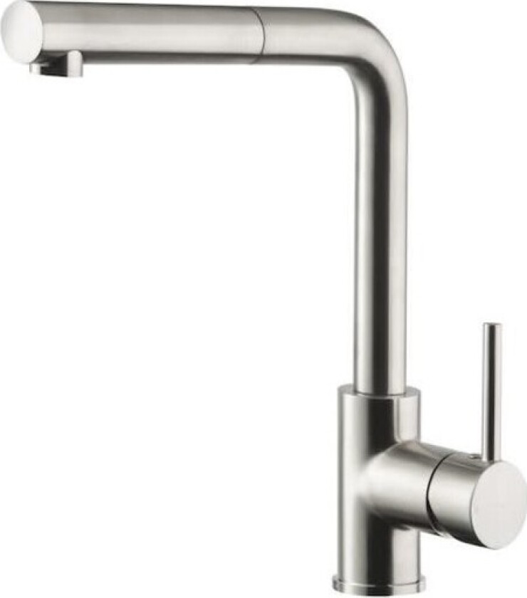 Newform X-Trend kjøkkenarmatur, uttrekkbar tut, børstet krom