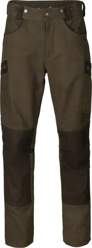 Men's Pro Hunter Leather Trousers 50, Willow Green