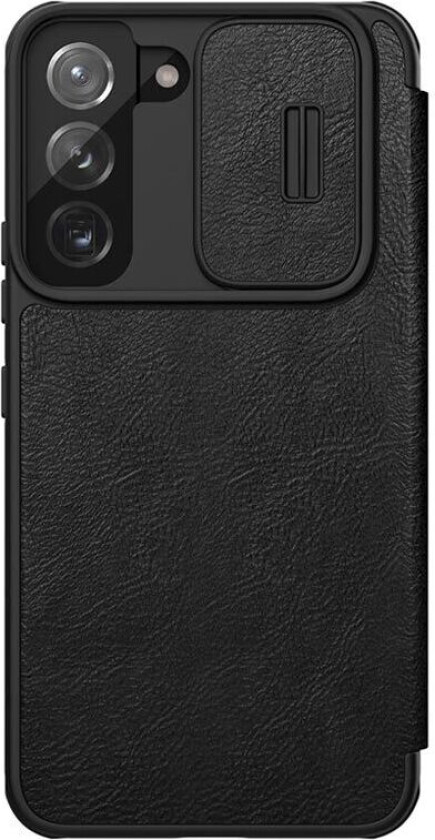 Qin Pro Flip Deksel Camshield For Samsung Galaxy S22 5g Svart