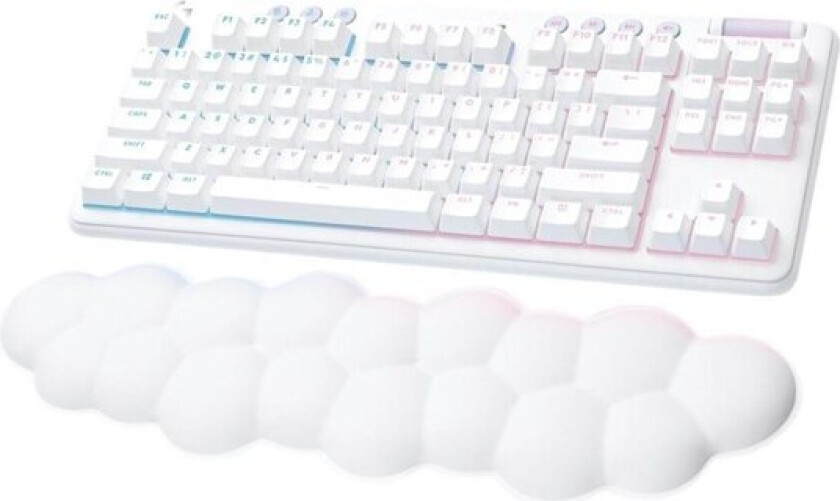 G715 - GX Red - UK - Aurora collection - Tastatur - Engelsk - Storbritannia - Hvit