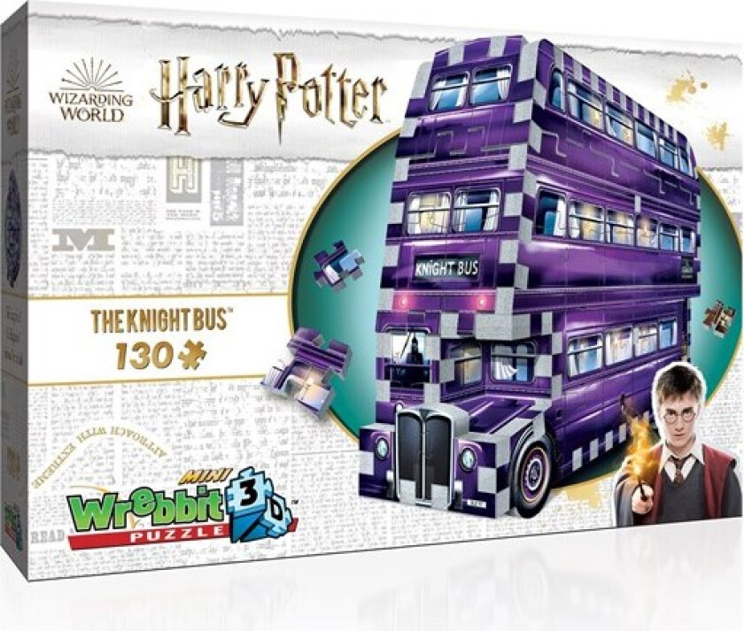 Harry Potter: Mini Knight Bus (130) 3D Puslespill