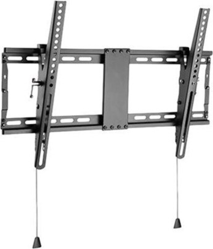 WM-80T-01 - mounting kit - for flat panel - tilt - fine texture black 70 kg 80" 200 x 200 mm