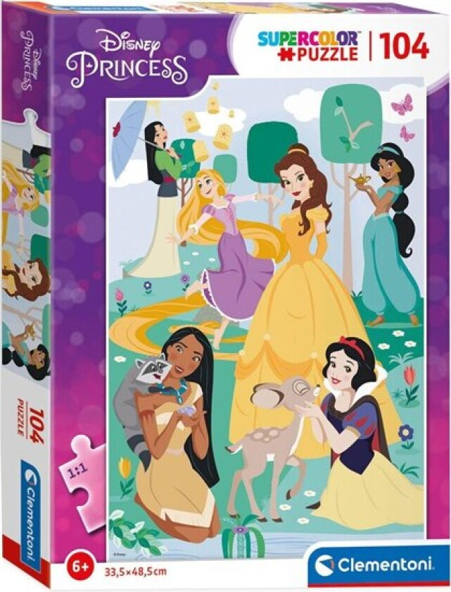 Puzzle Disney Princess 104st. Gulv