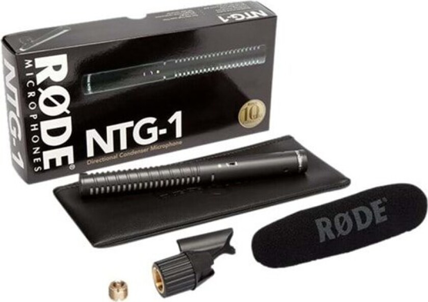 Rode Røde Ntg1 Shotgun Microphone Svart