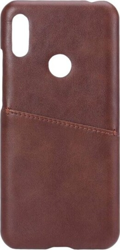 Mobilecover Brown Huawei Y6 Creditcard Pocket