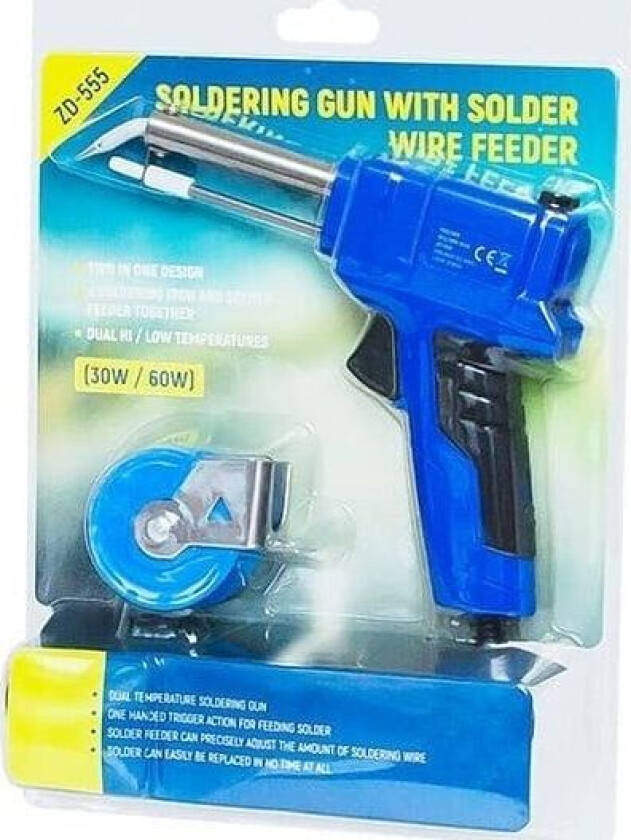 Blås 3894# Loddebolt 30-60w med tinndispenser