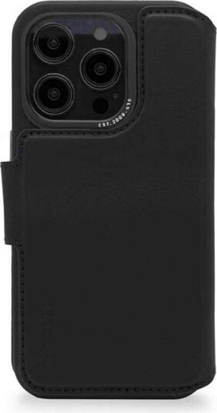 Leather Detachable Wallet iPhone 14 Pro Max - Black